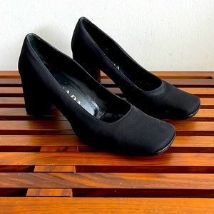 Prada black pumps